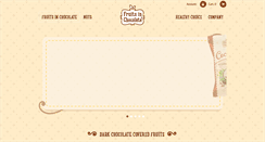 Desktop Screenshot of fruitsinchocolate.com